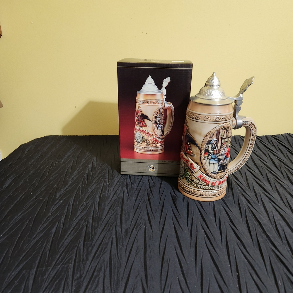 1987 Budweiser Tomorrows Traditions Stein